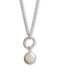 Freshwater Pearl Coin Necklace