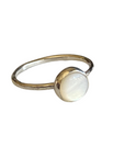 Single Mother of Pearl Ring