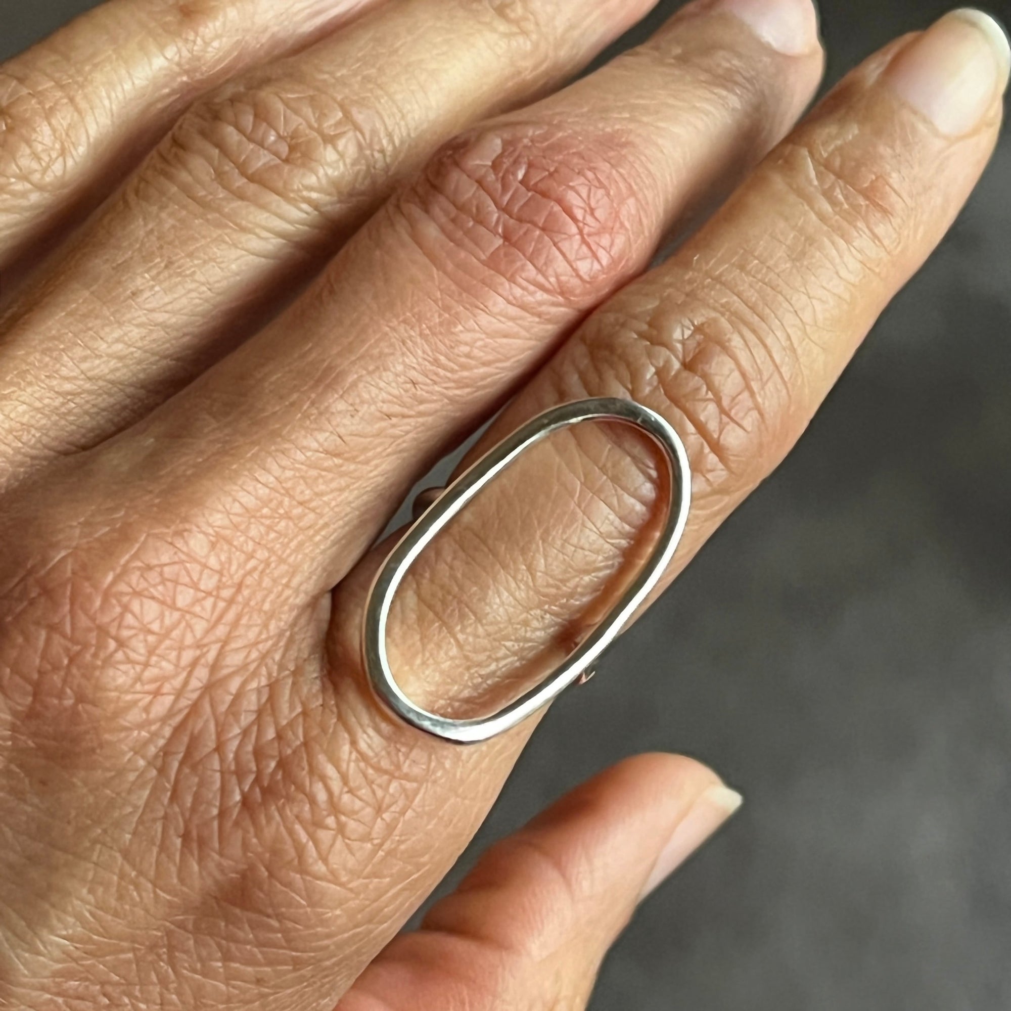 Silver “Linda” Ring