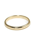 14K Gold Half Round Band - Emma's Jewelry Box