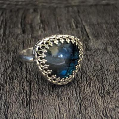 Labradorite Goddess Ring - Emma's Jewelry Box