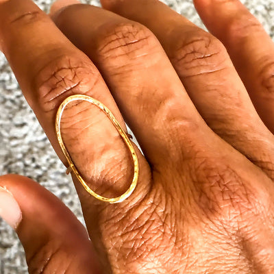 14K Gold “Linda” Ring - Emma&#39;s Jewelry Box