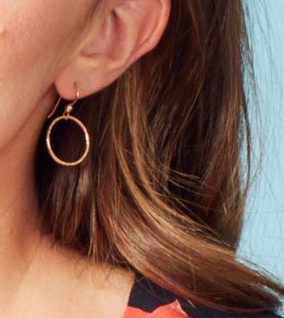 14k Gold Hoop Earrings - Emma&#39;s Jewelry Box